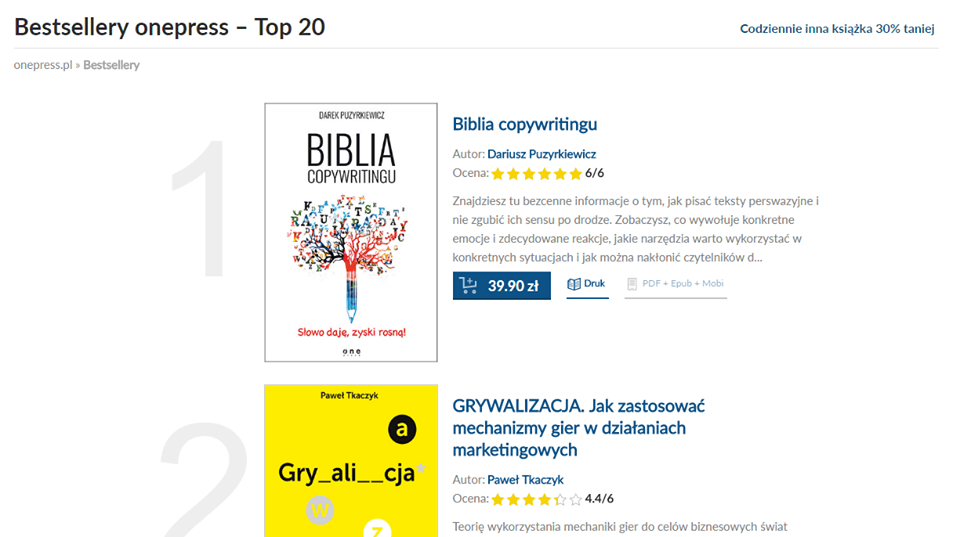 Bestseller Biblia Copywritingu